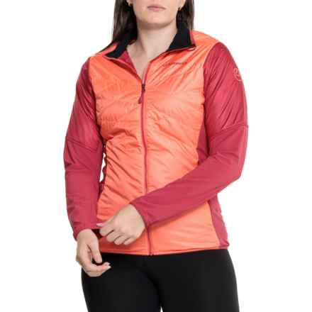 La Sportiva Ascent PrimaLoft® Jacket - Insulated in Flamingo/Velvet