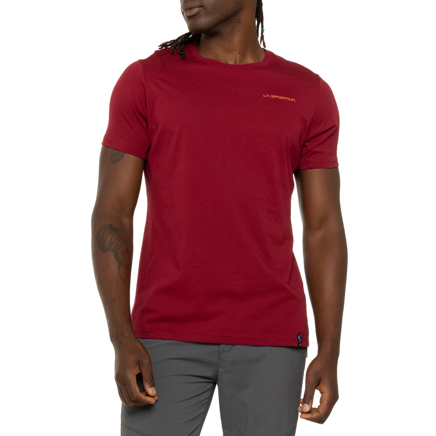 La Sportiva Back Logo T-Shirt - Short Sleeve - Save 50%