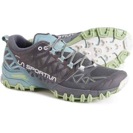 La Sportiva Bushido II Gore-Tex® Mountain Running Shoes - Waterproof (For Women) in Carbon/Mist