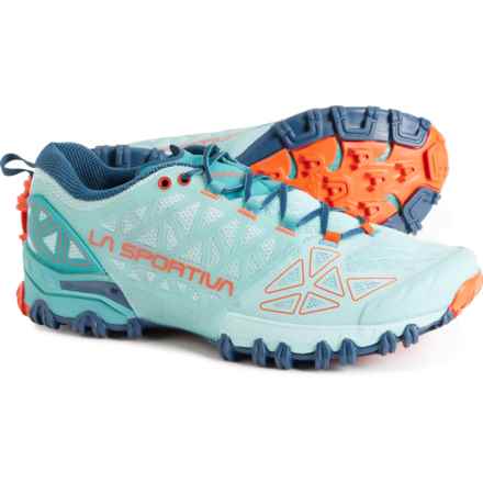 La Sportiva Bushido II Trail Running Shoes (For Women) in Lagoon/Cherry Tomato