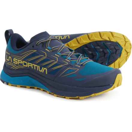 La Sportiva Jackal Gore-Tex® Trail Running Shoes - Waterproof (For Men) in Night Blue/Moss