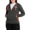 La Sportiva Kaos Hoodie - Organic Cotton in Carbon/Cherry Tomato