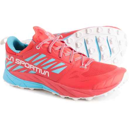 La Sportiva Kaptiva Trail Running Shoes (For Women) in Hibiscus/Malibu Blue