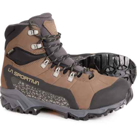 La Sportiva Nucleo High II Gore-Tex® Hiking Boots - Waterproof, Nubuck, Wide Width (For Men) in Taupe/Clay W