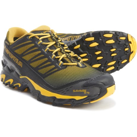 La Sportiva Savage Gore Tex Trail Running Shoes For Men Save 33