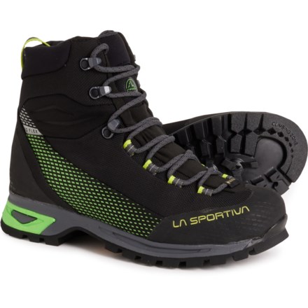 La Sportiva Trango TRK Gore-Tex® Hiking Boots - Waterproof (For Men) in Black/Flash Green