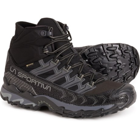 La Sportiva Ultra Raptor II Gore-Tex® Mid Hiking Boots - Waterproof (For Men) in Black/Clay