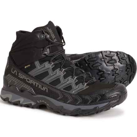 La Sportiva Ultra Raptor II Gore-Tex® Mid Hiking Boots - Waterproof (For Men) in Black/Clay - Closeouts