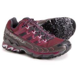 La Sportiva Ultra Raptor II Gore-Tex® Trail Running Shoes - Waterproof (For Men) in Red Plum/Carbon