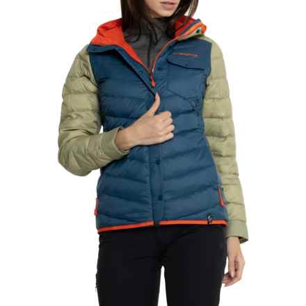 La Sportiva Wild Down Jacket - 610 Fill Power in Storm Blue/Tea