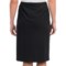 9342W_2 Lafayette 148 New York Contemporary Stretch Wool Slim Skirt (For Women)