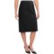 9342W_3 Lafayette 148 New York Contemporary Stretch Wool Slim Skirt (For Women)