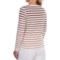 6993R_2 Lafayette 148 New York Ombre Cotton Stripe Shirt - Long Sleeve (For Women)