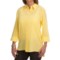 9208W_3 Lafayette 148 New York Theo Big Shirt - Long Sleeve (For Women)