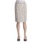 Daiquiri Multi Lafayette 148 New York Tweed Skirt - Double Back Vent (For Women)