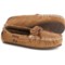 LAMO Boys and Girls Sabrina Moccasins - Suede in Chestnut