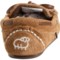 8HHKM_5 LAMO Boys and Girls Sabrina Moccasins - Suede