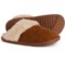 LAMO Caroline Knit Scuff Slippers (For Women) in Chestnut