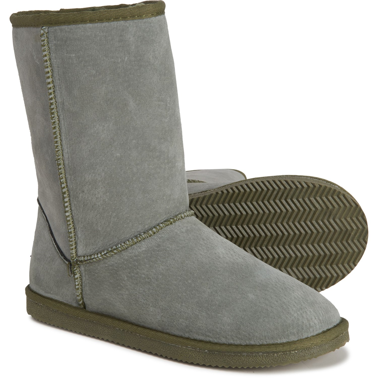 lamo grey boots