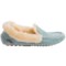 159DU_4 LAMO Footwear Aussie Moccasins - Suede, Faux-Fur Lined (For Women)
