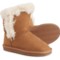LAMO Footwear Girls Briar Shearling Boots in Chestnut