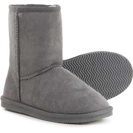 LAMO Footwear Girls Classic Shearling Boots in Grey