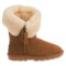 146PX_4 LAMO Footwear V-Tassel Sheepskin Boots - Suede (For Women)
