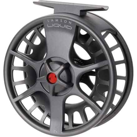 Lamson Liquid -7+ Fly Reel in Smoke