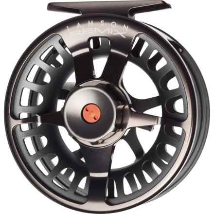 Lamson Remix -5+ Fly Reel - Factory 2nds in Smoke