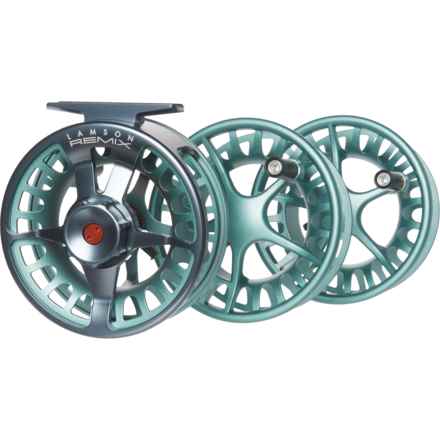 Lamson Remix -5+ Freshwater Fly Reel - 3-Pack in Glacier