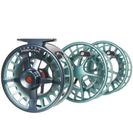 Lamson Remix -7+ Fly Reel - 3-Pack in Glacier