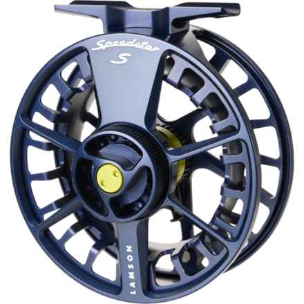 Lamson Speedster S -3+ Freshwater Fly Reel in Midnight