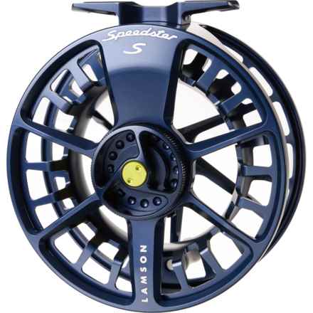 Lamson Speedster S Series -7+ Saltwater Fly Reel in Midnight