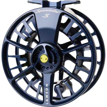 Lamson Speedster S Series -9+ Saltwater Fly Reel in Midnight