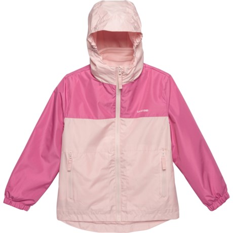 LAND'S END Big Girls 3-in-1 Jacket in Blush