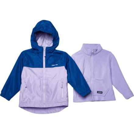 LAND'S END Big Girls 3-in-1 Jacket in Lavender