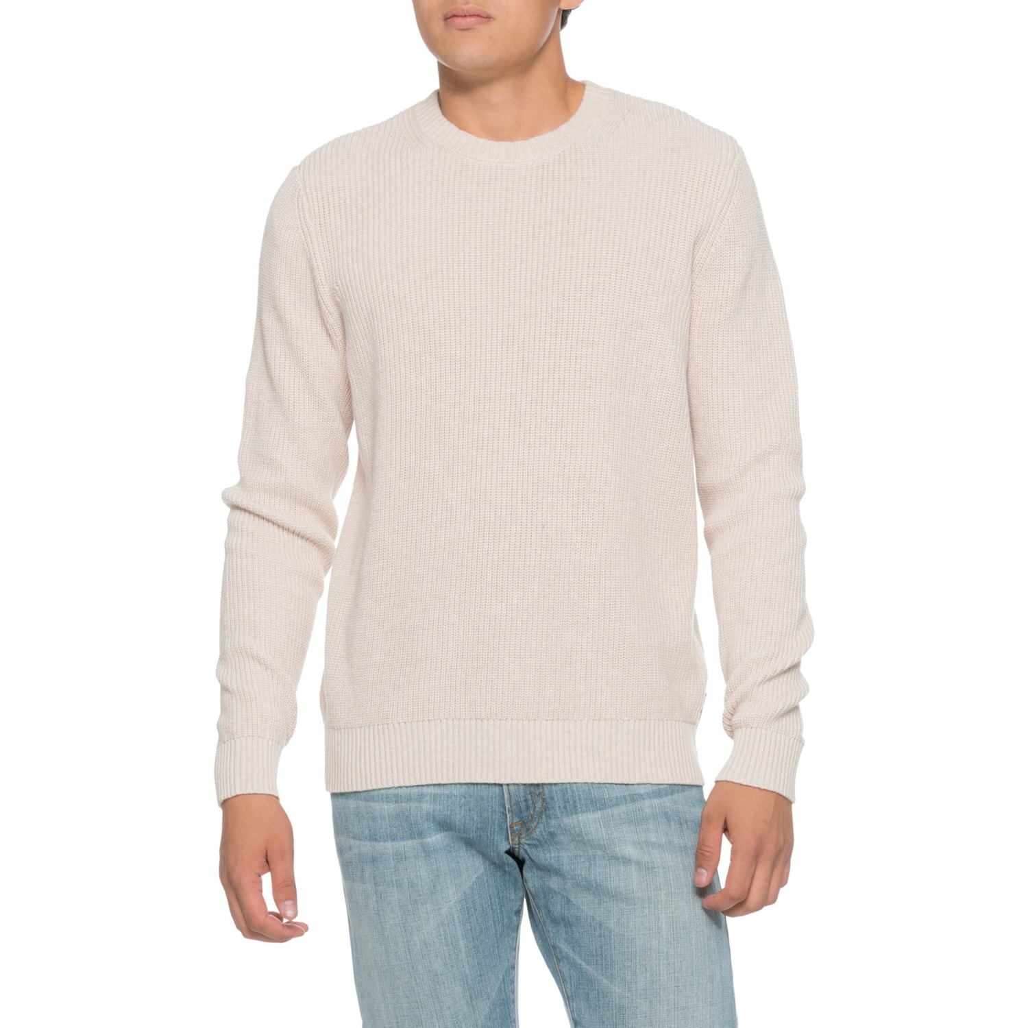 (最終値下)LAND'S END cotton Knit sweater USA lands-end-chunky-seed-stitch-