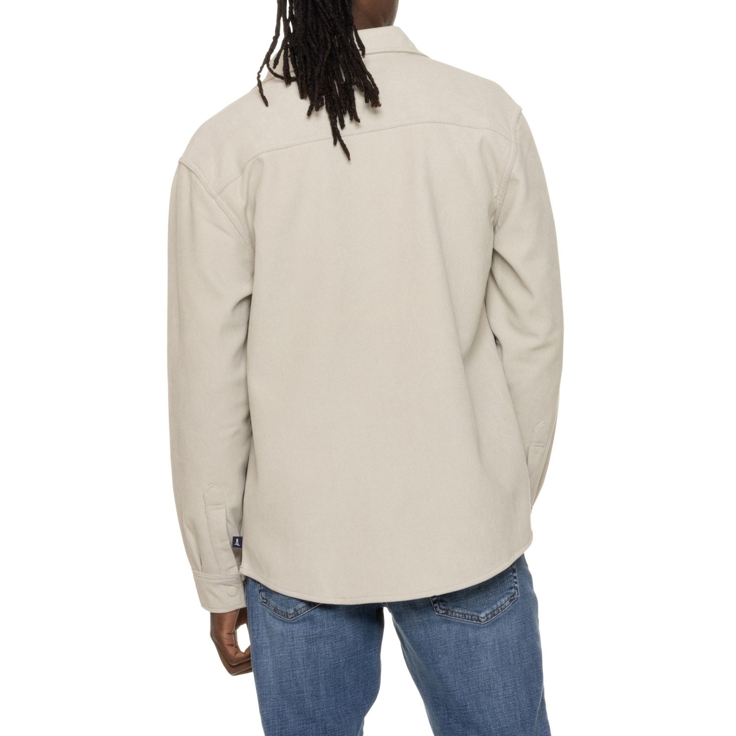 Lands' End Clifton Corduroy Shirt Jacket - Fleece Lined, Snap Front