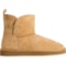 7CVHY_3 Lands' End Faux-Shearling Boots - Suede (For Women)