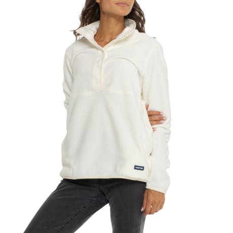 (取寄) ランズエンド ライトウェイト パウダー フリース ジャケット - スナップ フロント Lands' End Lightweight Powder Fleece Jacket - Snap Front Sage Lands' End Lightweight Powder Fleece Sweater - Snap Neck