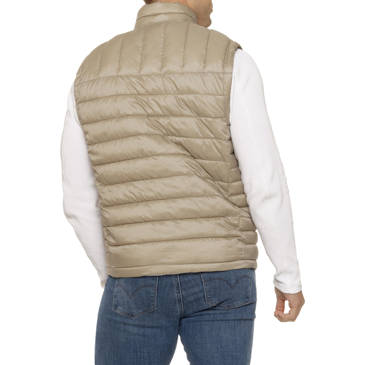 (取寄) ランズエンド パッカブル パファー ベスト - インサレーテッド Lands' End Packable Puffer Vest - Insulated Charcoal Lands' End Packable Puffer Vest - Insulated