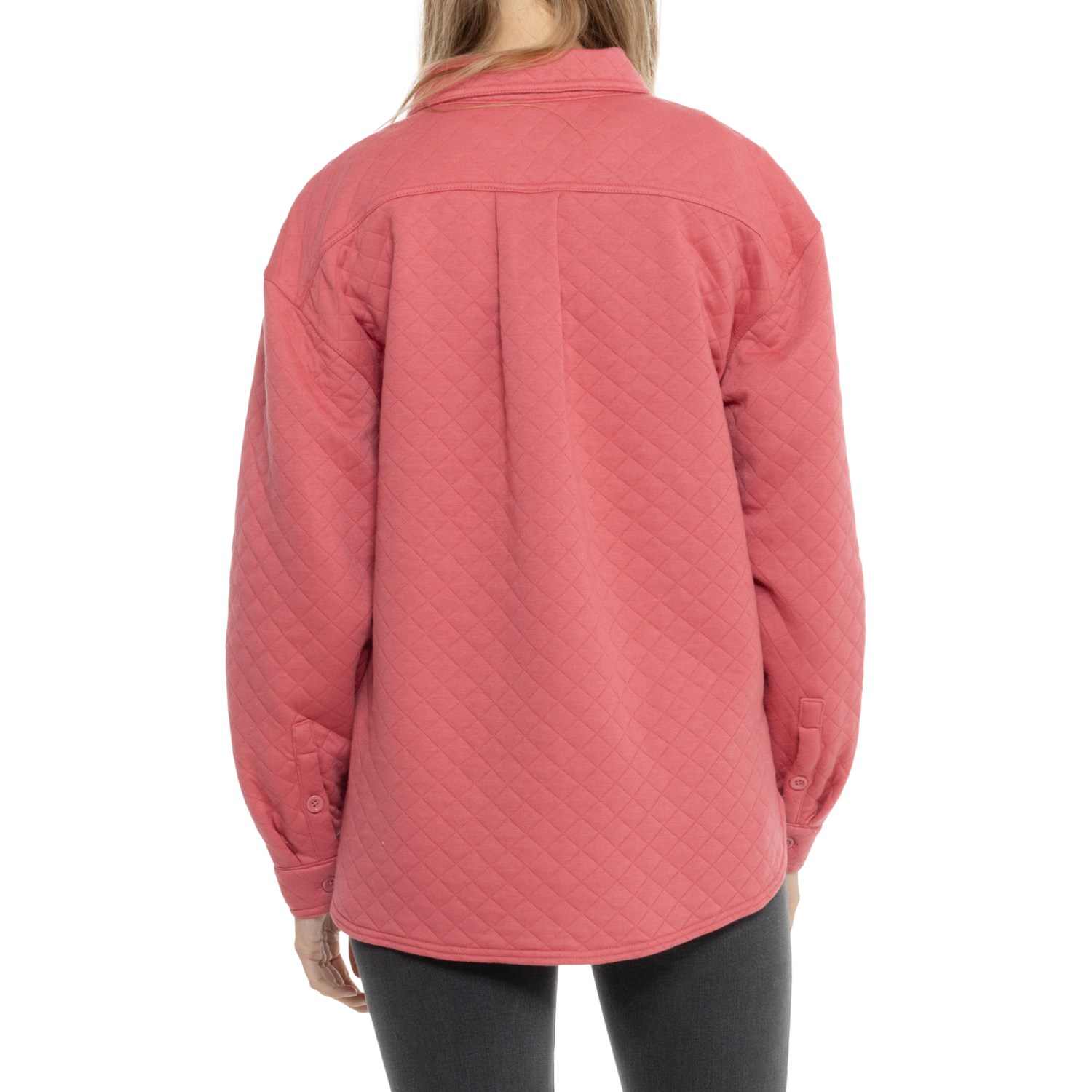 Lands' End Quilted Big Shirt - Long Sleeve