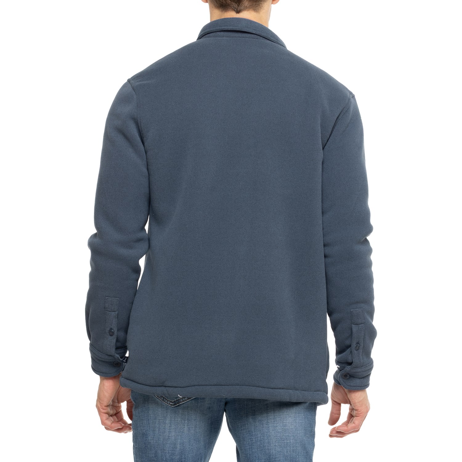 Lands' End Solaris Sherpa Lined Shirt Jacket