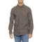 Lands' End Ultimate Flannel Shirt - Long Sleeve in Leaf (Green)