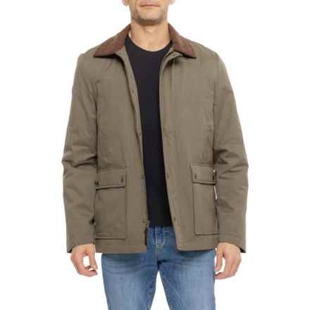 Lands' End Workwear Jacket - Insulated in Olive