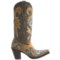 8260X_4 Lane Boots Wing Overlay Cowboy Boots - Leather, Snip-Toe (For Women)