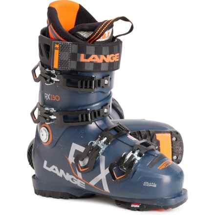 Lange Made in Italy RX 130 Ski Boots (For Men) in Dark Petrol