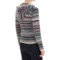 181GJ_2 Laundromat Geneva Hooded Wool Sweater - Cotton Lined (For Women)