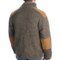 8413P_3 Laundromat Oxford Wool Sweater - Fleece Lining, Full Zip (For Men)