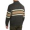 163TF_2 Laundromat Sidney Cotton-Lined Sweater - Front Zip (For Men)